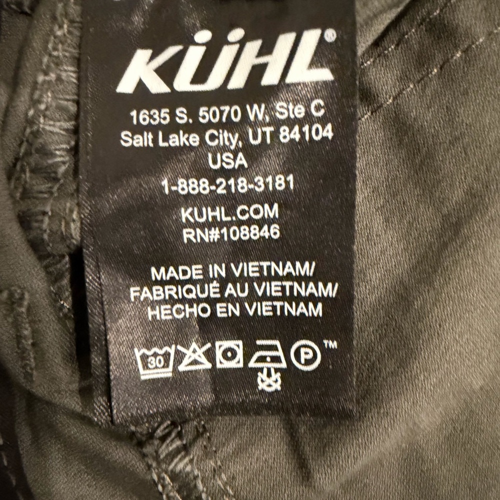 KÜHL Resistor™ Lite Jean Carbon 36x32 Performance Stretch Lightweight Adventure - Picture 8 of 11